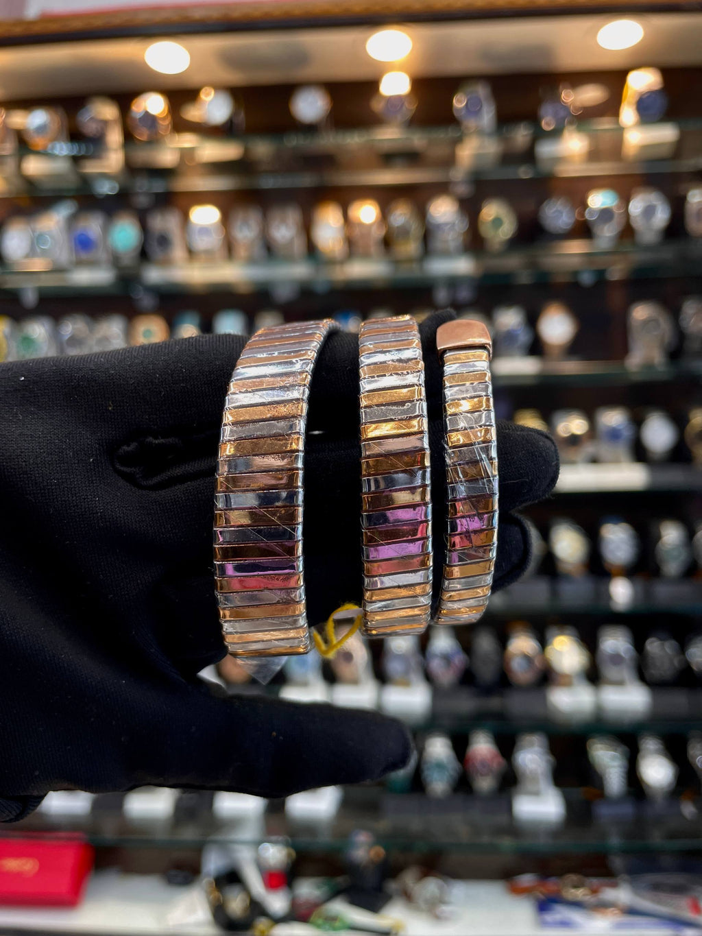 Bvlgari Serpenti Tubogas bracelet watch strap