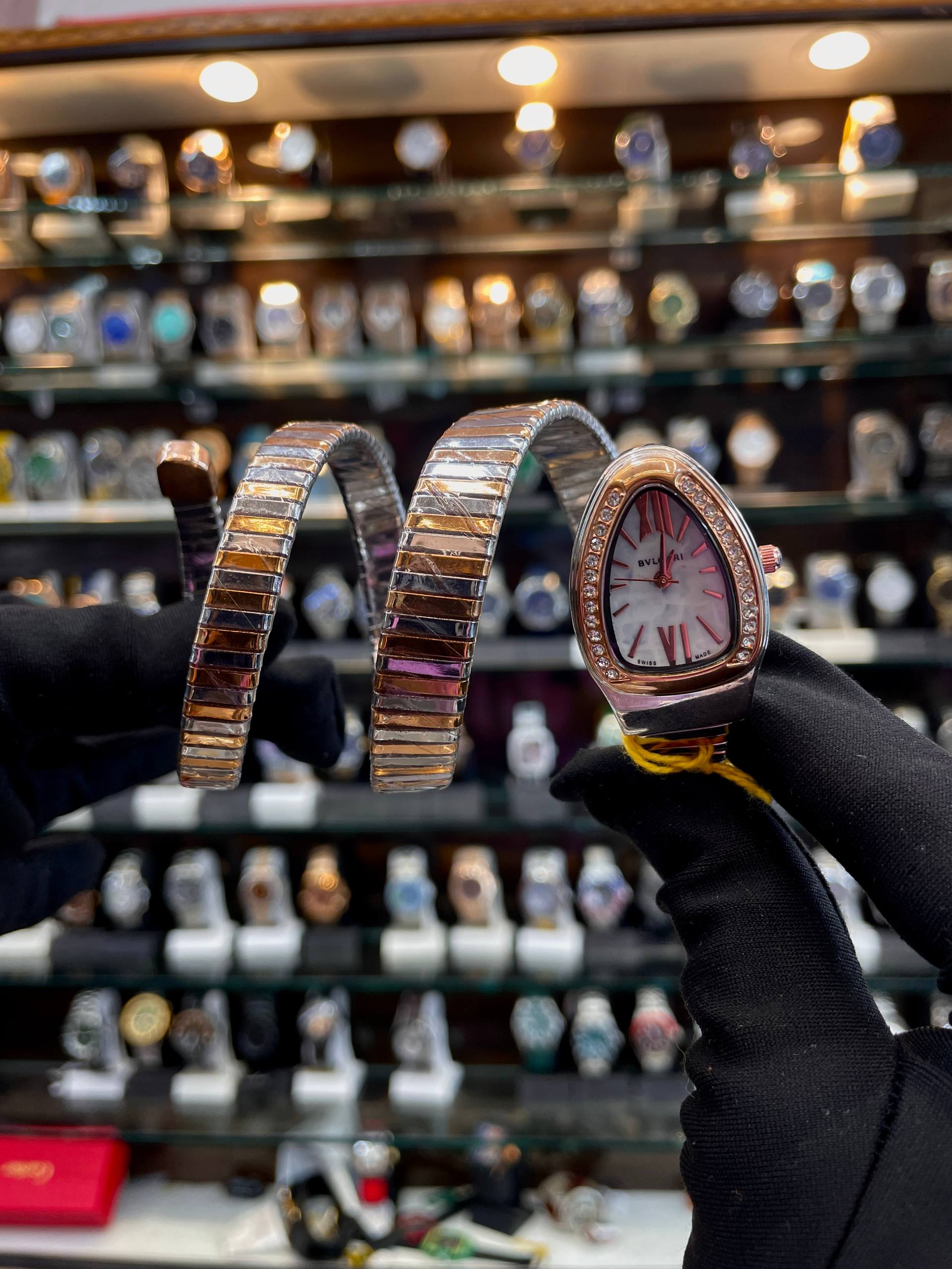 BVLGARI BRACELET SERPENTI TUBOGAS WATCH ⌚ FOR GIRLS 🤩