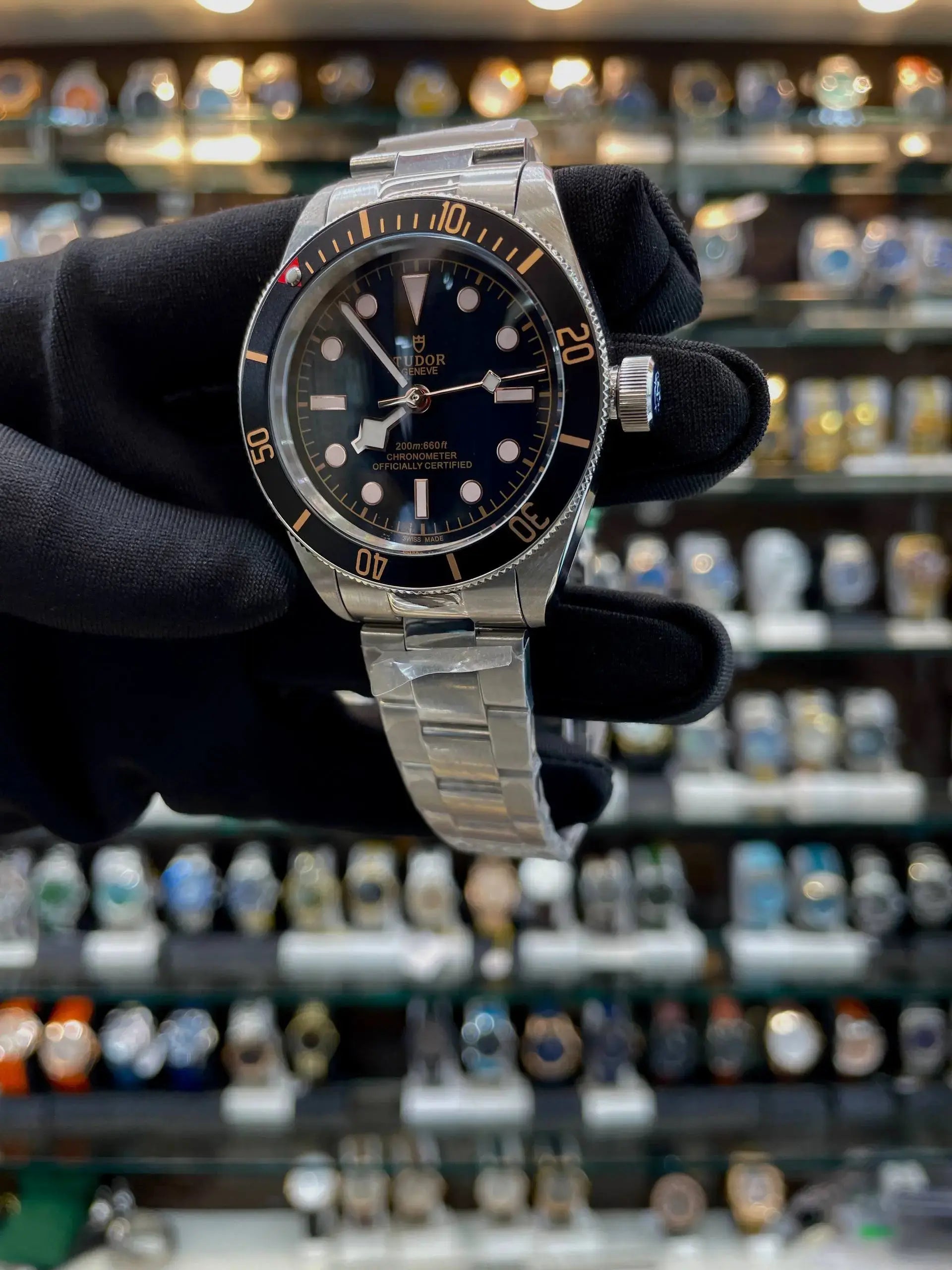 Tudor black bay fifty-eight now in master piece