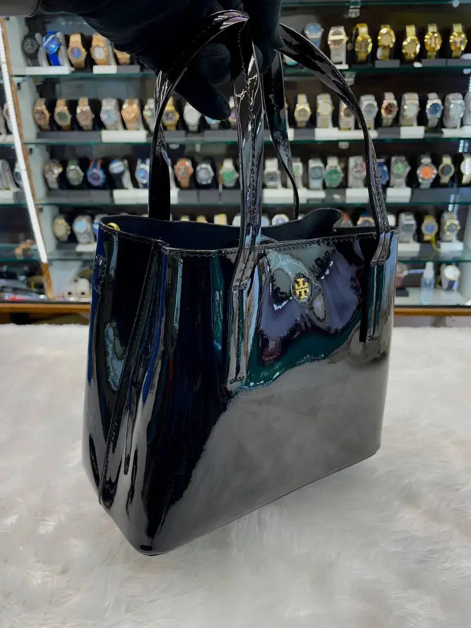 Tory burch small robinson spazzolato tote bag master piece