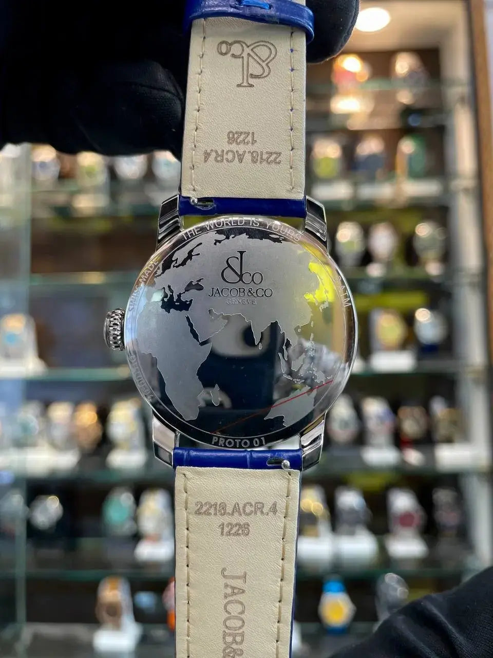 Jacob & co india's world map master piece