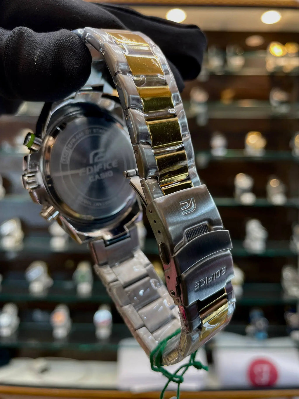 Casio edifice chronograph watch under budget for mens gold