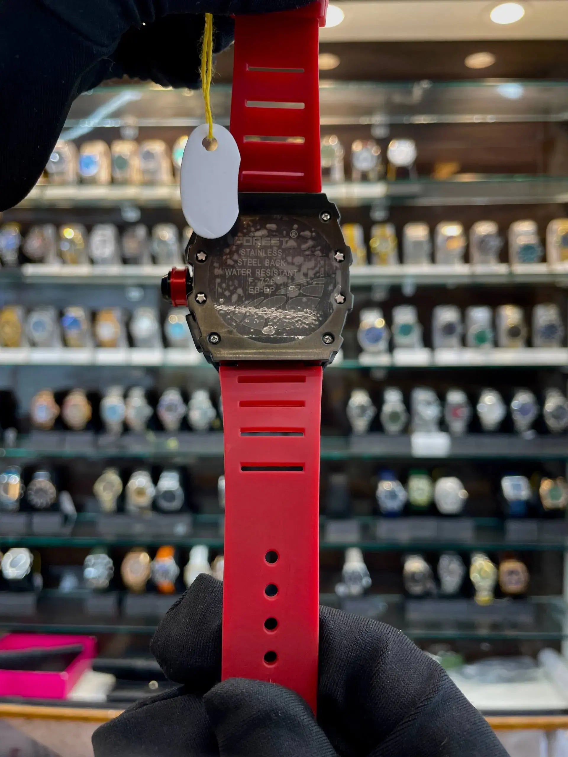 Forest looks like richard mille red