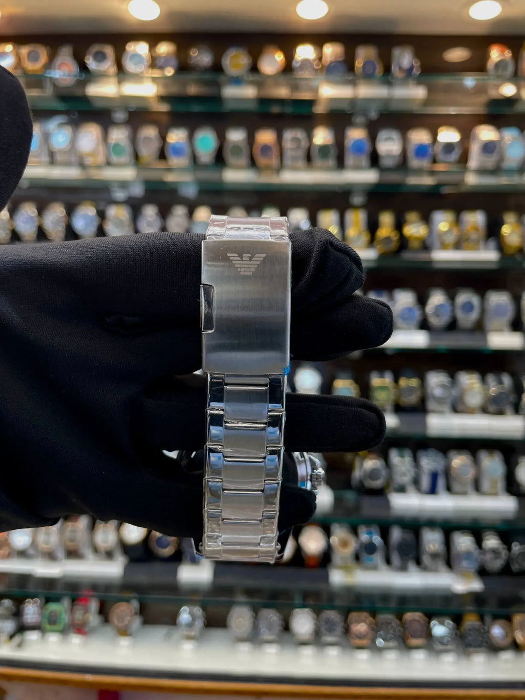 Emporio Armani now in automatic transparent dial for mens