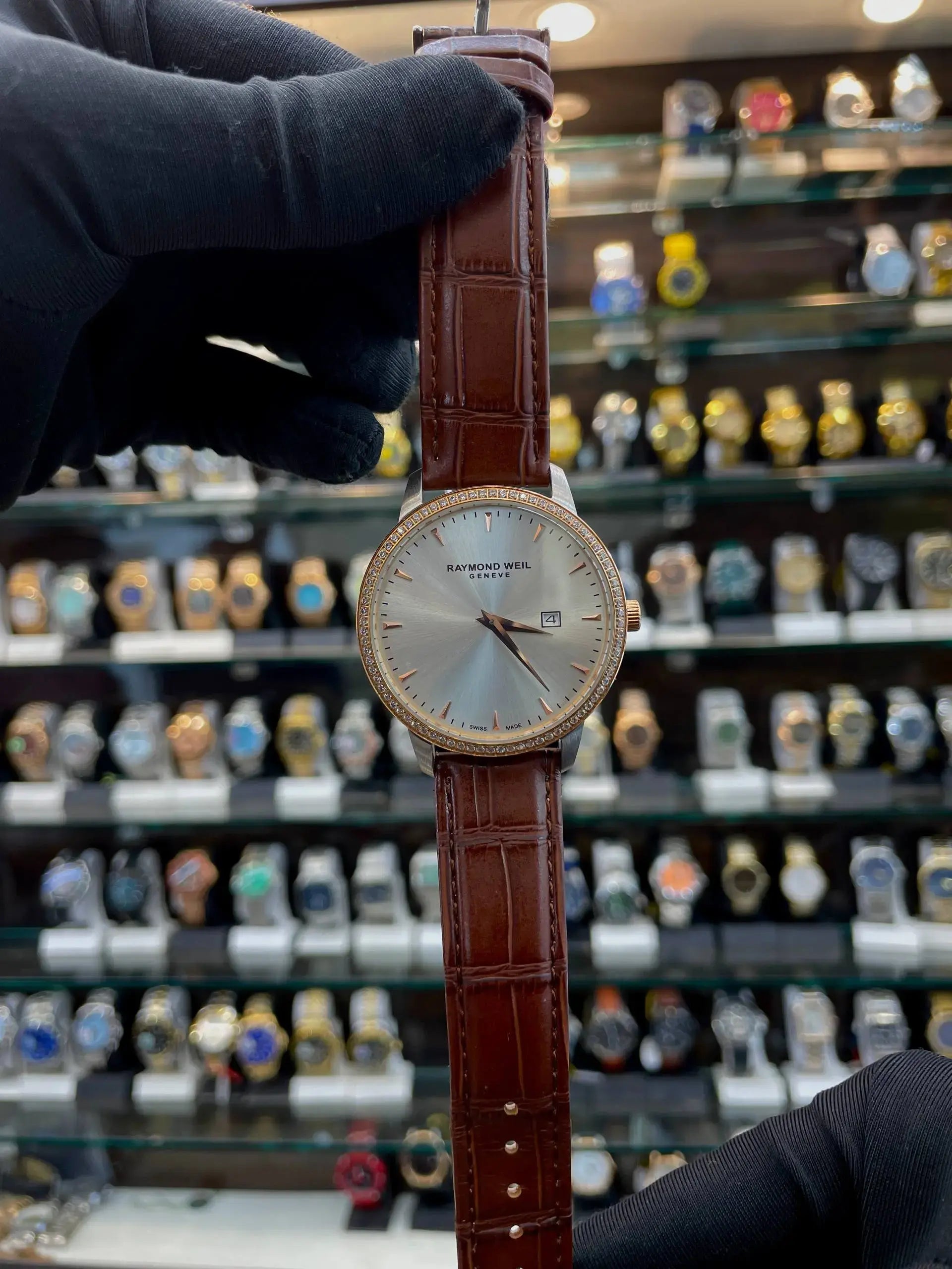 Raymond weil toccata slim watch in master piece for mens