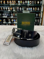 Hugo Boss premium leather belt for mens