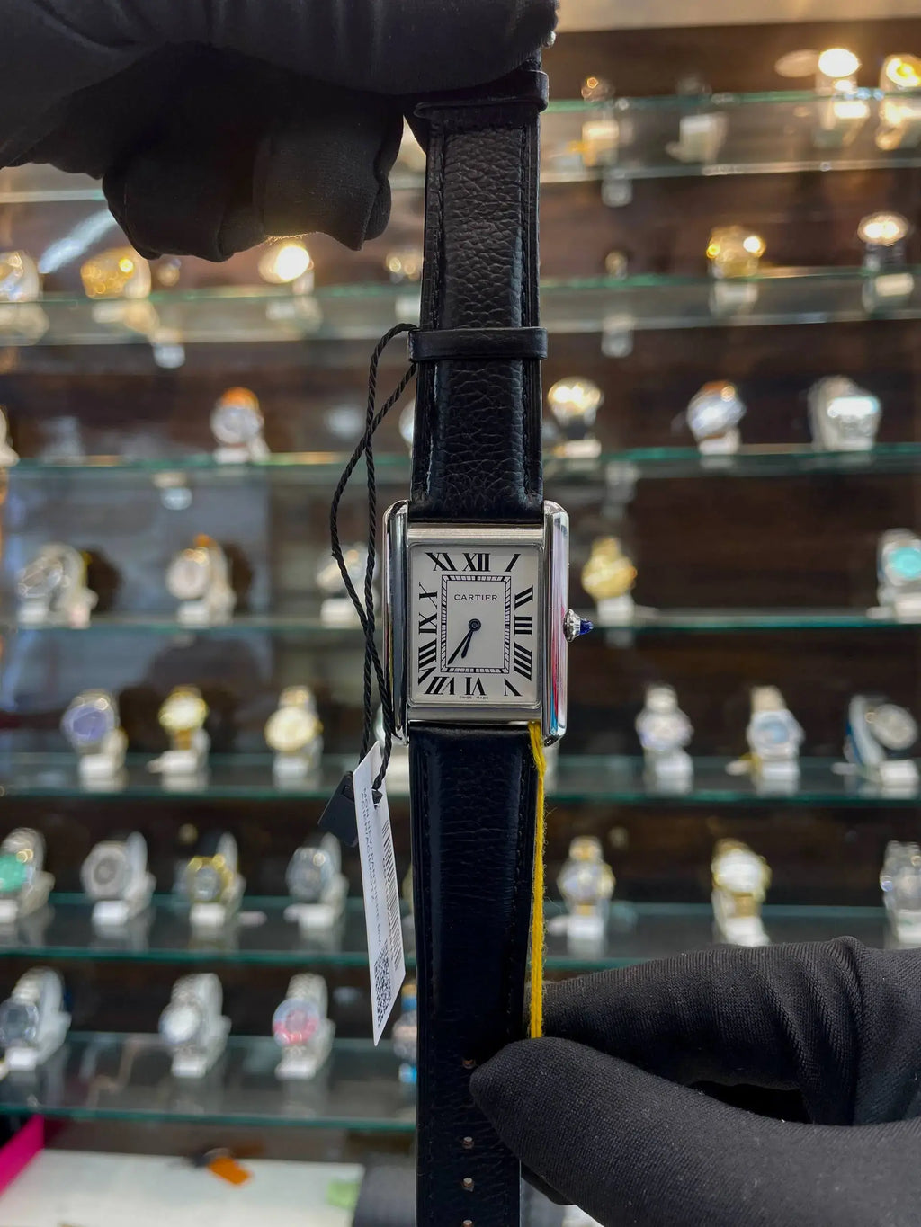 Cartier tank mens watch in master piece for mens