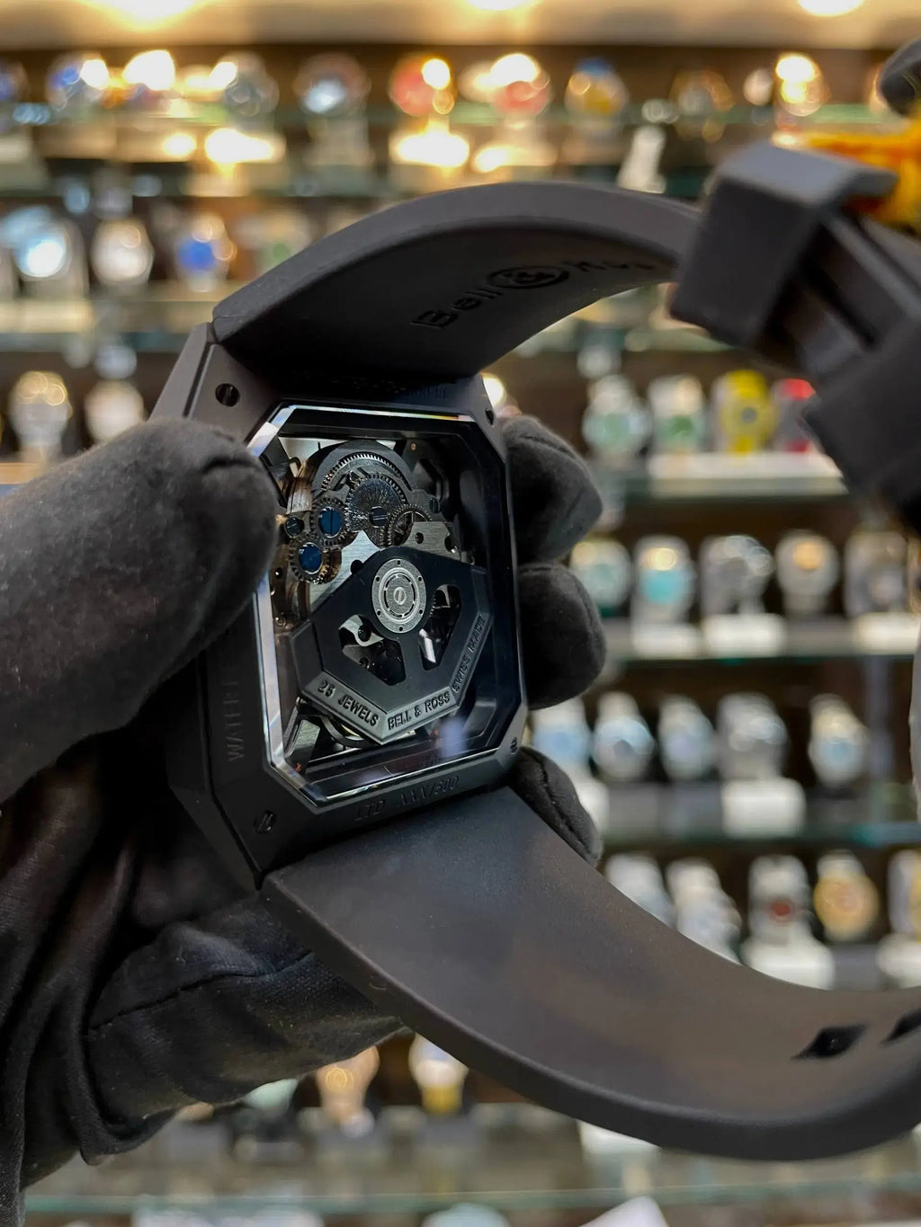 Bell & ross br03 cyber ceramic in master
