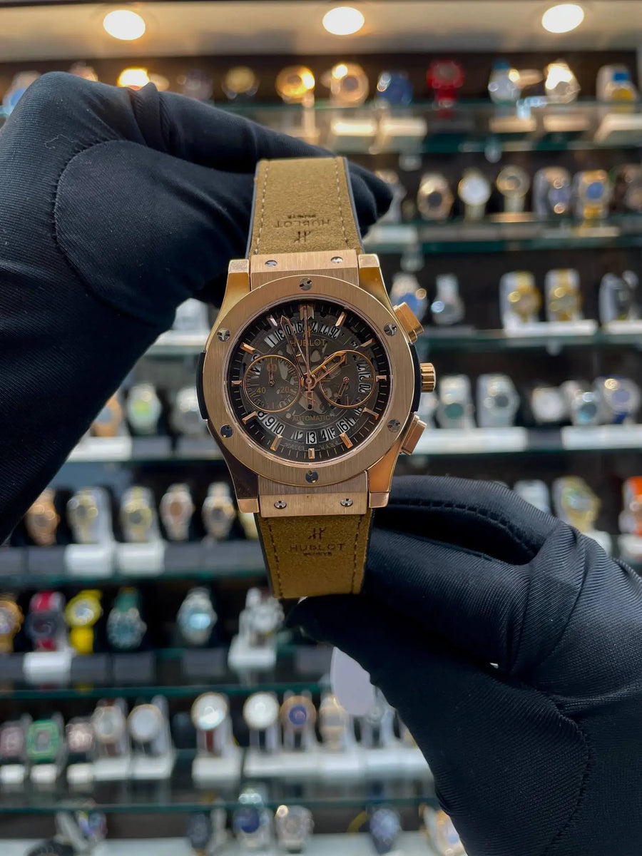 Hublot big bang metal body heavy quality for men brown