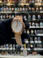 Gucci g-timeless rose gold dial quartz