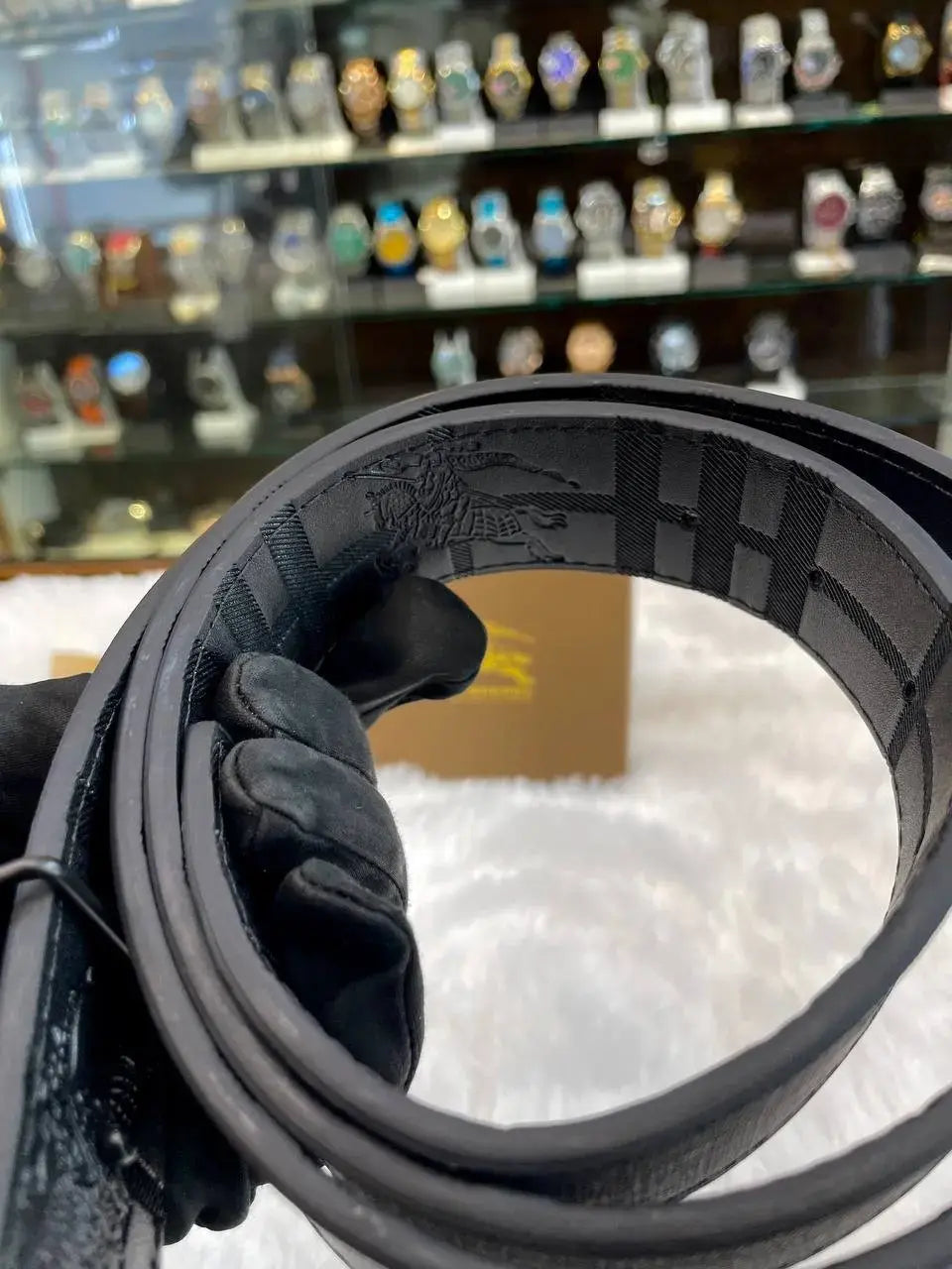 Burberry premium belt for mens