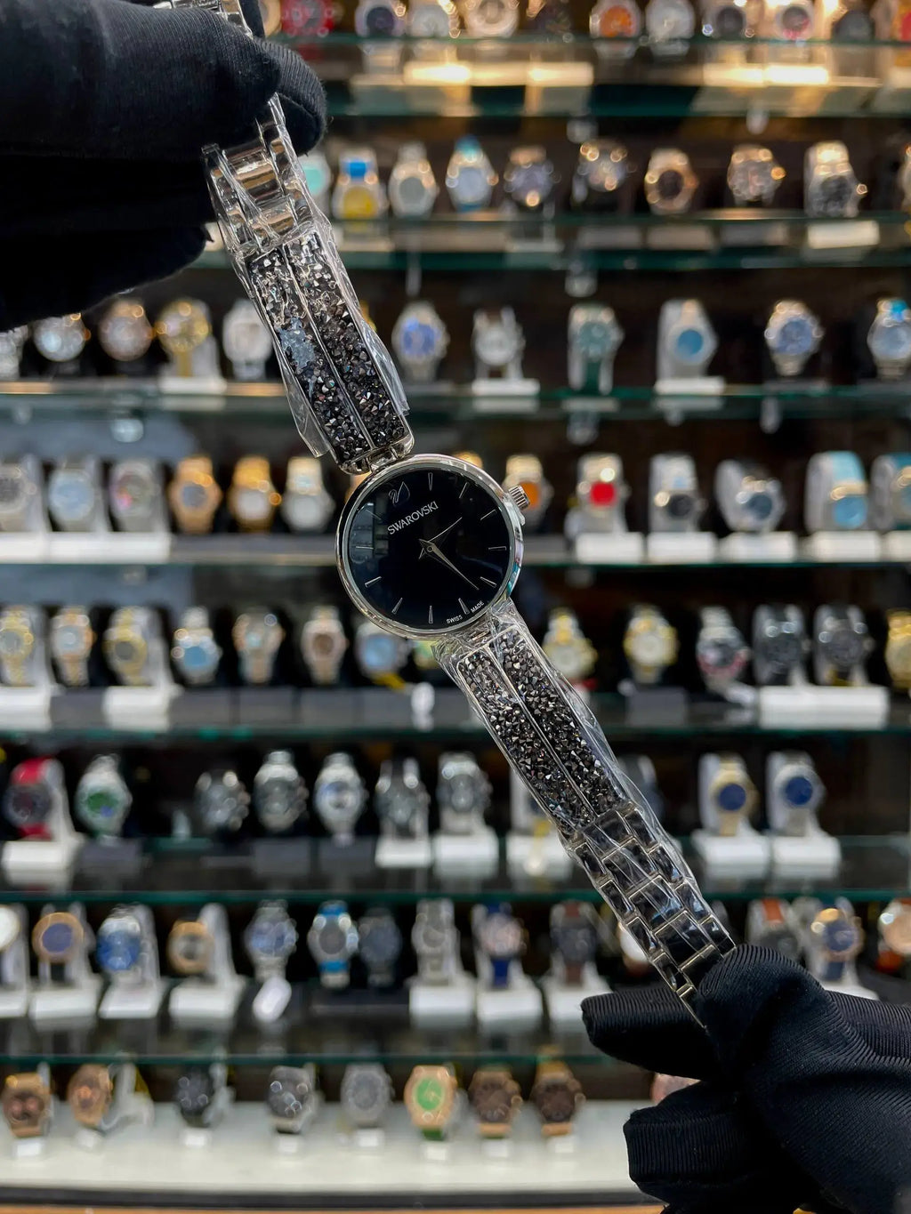 Swarovski diamond watch for girls under budget