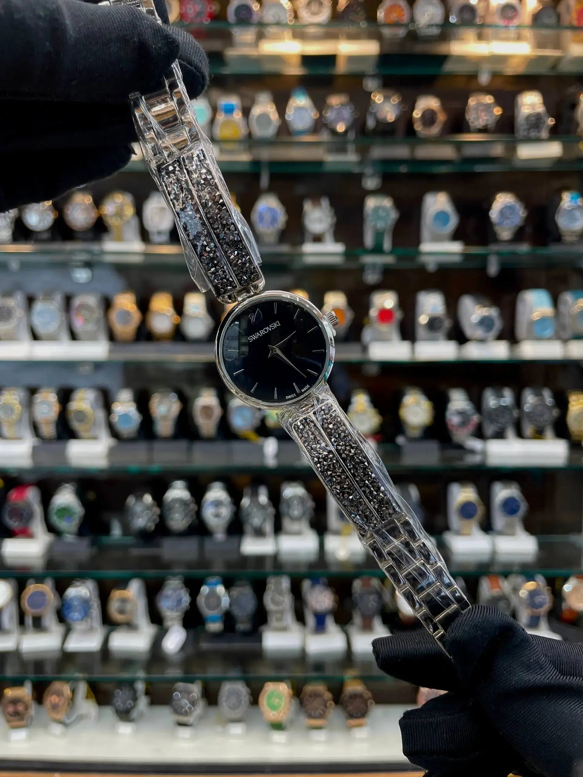 Swarovski diamond watch for girls under budget