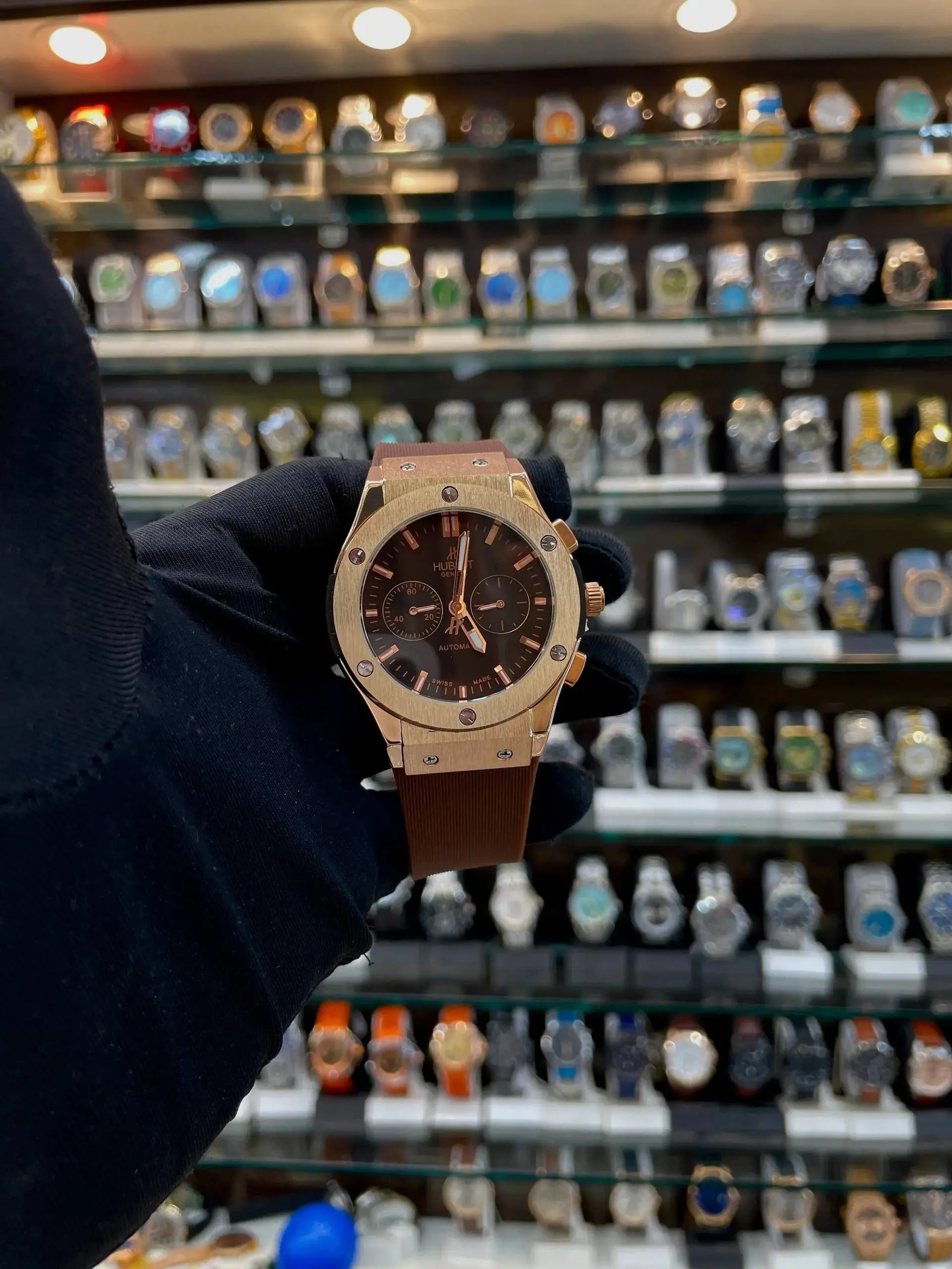 Hublot mens formal wear chrono working
