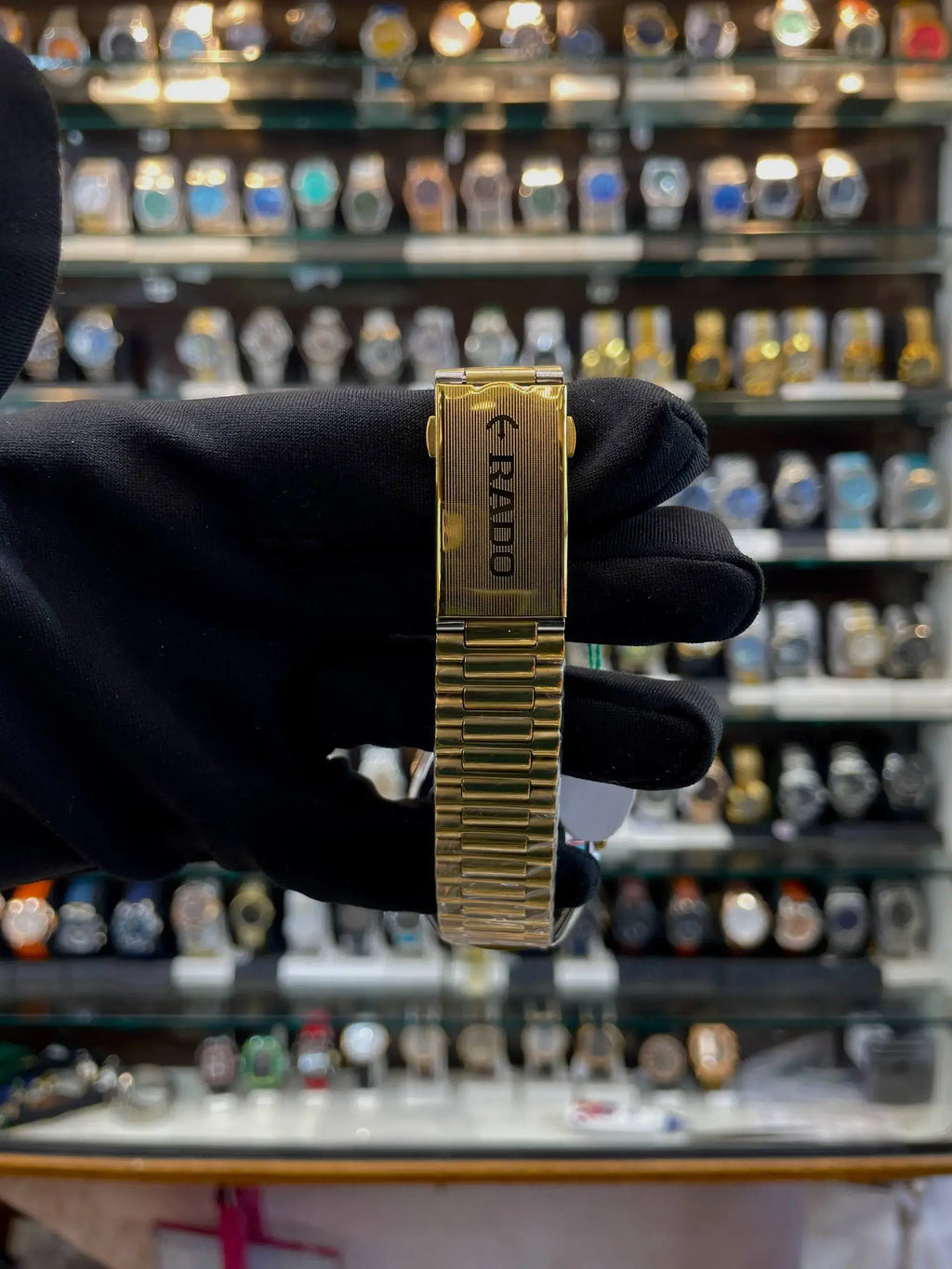Rado diastar now in master piece new dial gold
