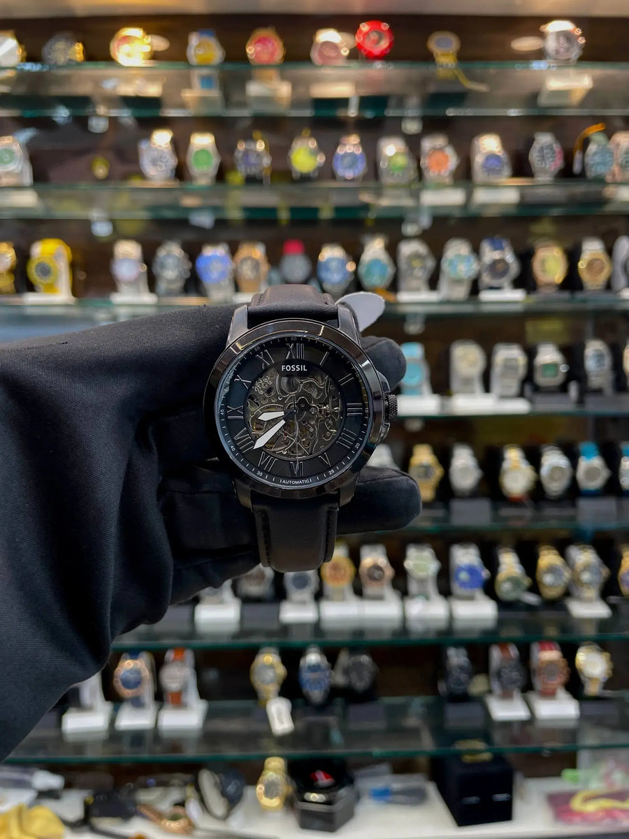Fossil automatic now in master piece for mens full black