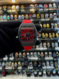 Franck muller krypton carbon body in eta machine red