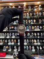 Fossil automatic brown lens watch back
