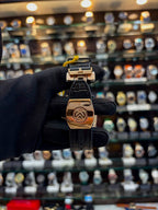 Franck Muller Vanguard rose gold metal body ETA strap