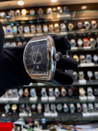 Franck Muller Vanguard Yachting black watch side view