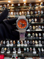 G-Shock GM-B2100AD orange watch front view