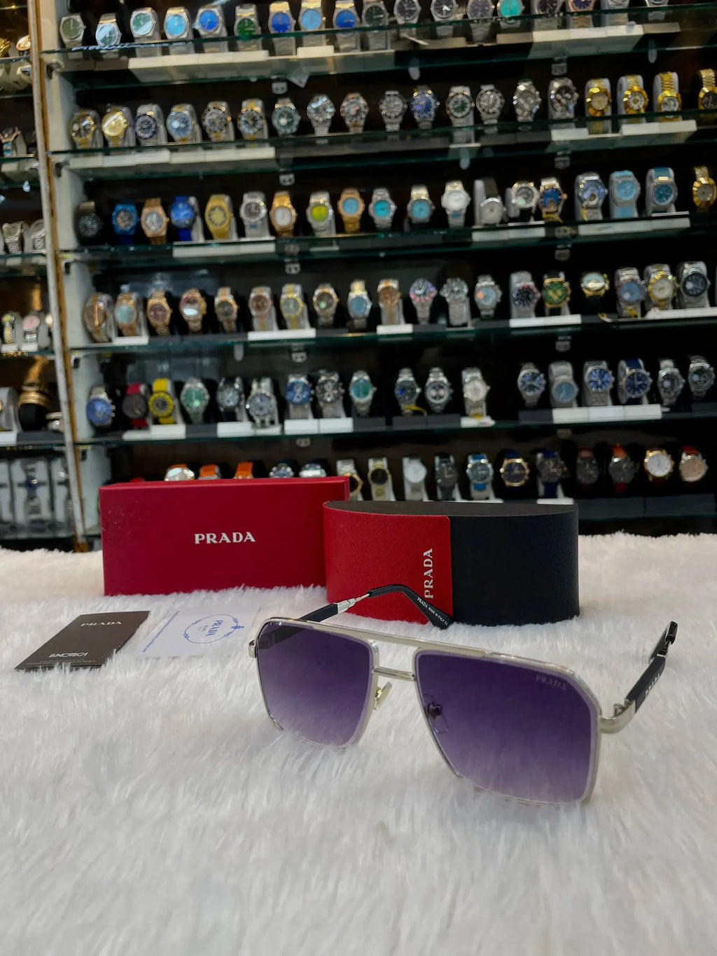 Prada mens casual wear glasses in master piece