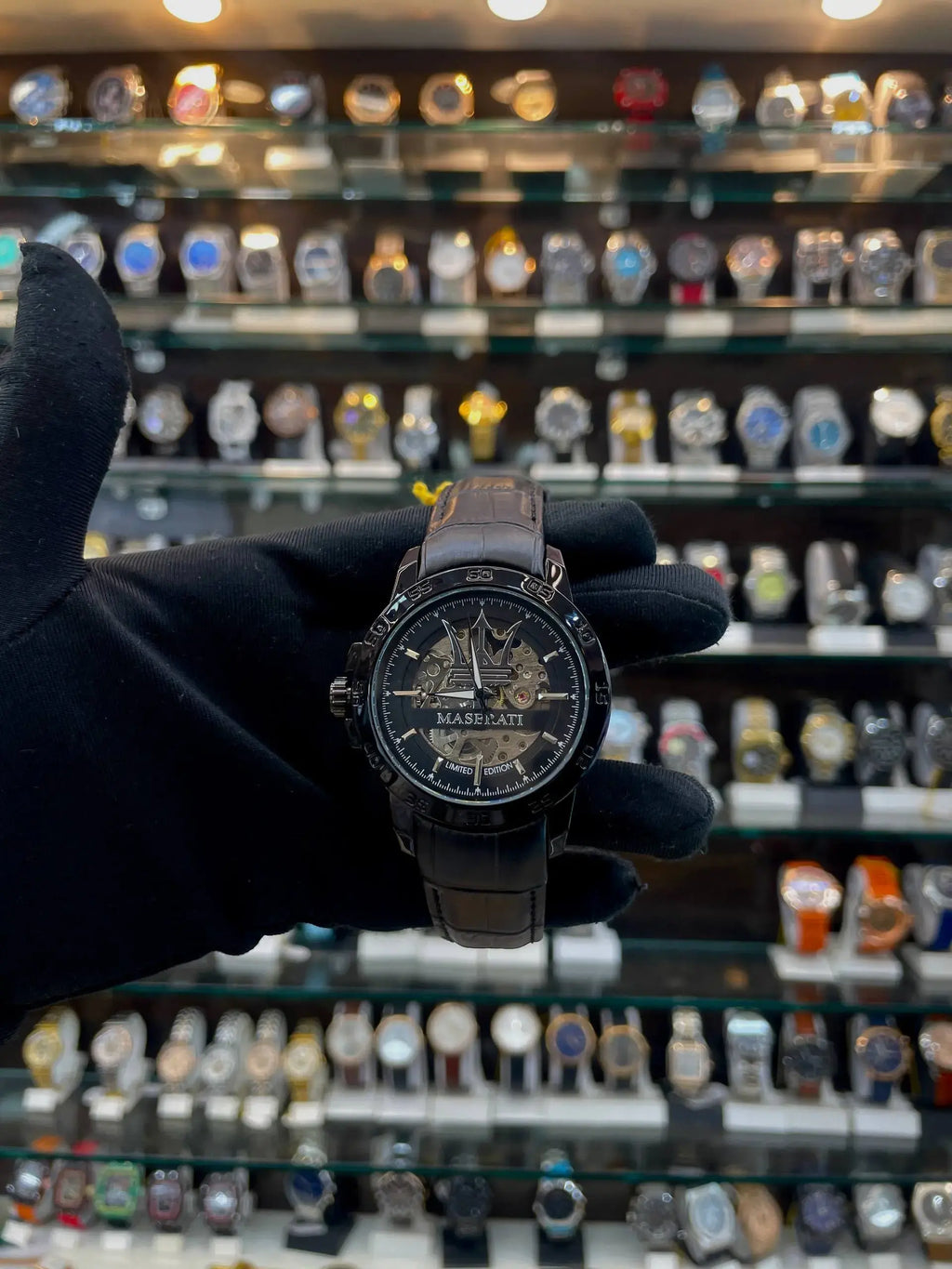 Maserati now in automatic for mens full black