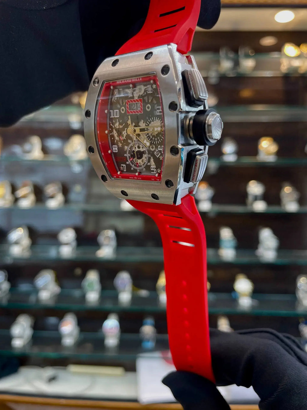 Richard mille (rm011) ag felipe massa now in master piece red