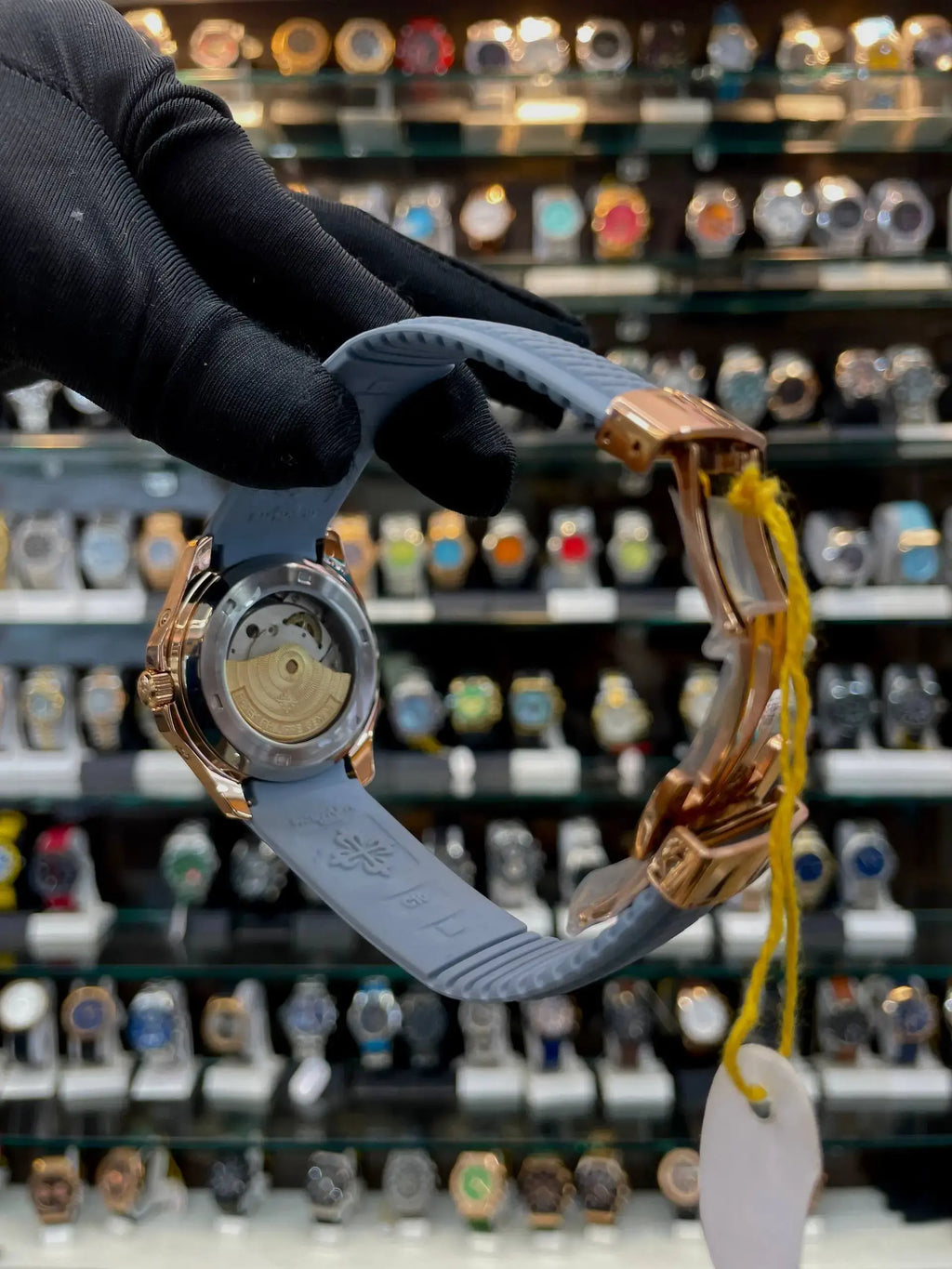 Patek Philippe aquanaut luce annual calendar rose gold in master piece
