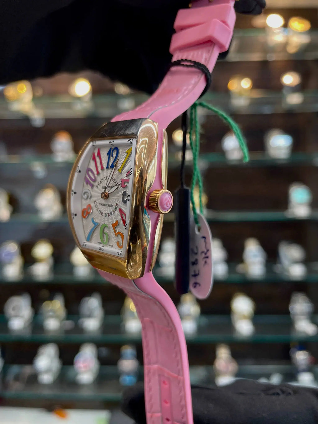 Franck muller vanguard lady color dreams in master piece