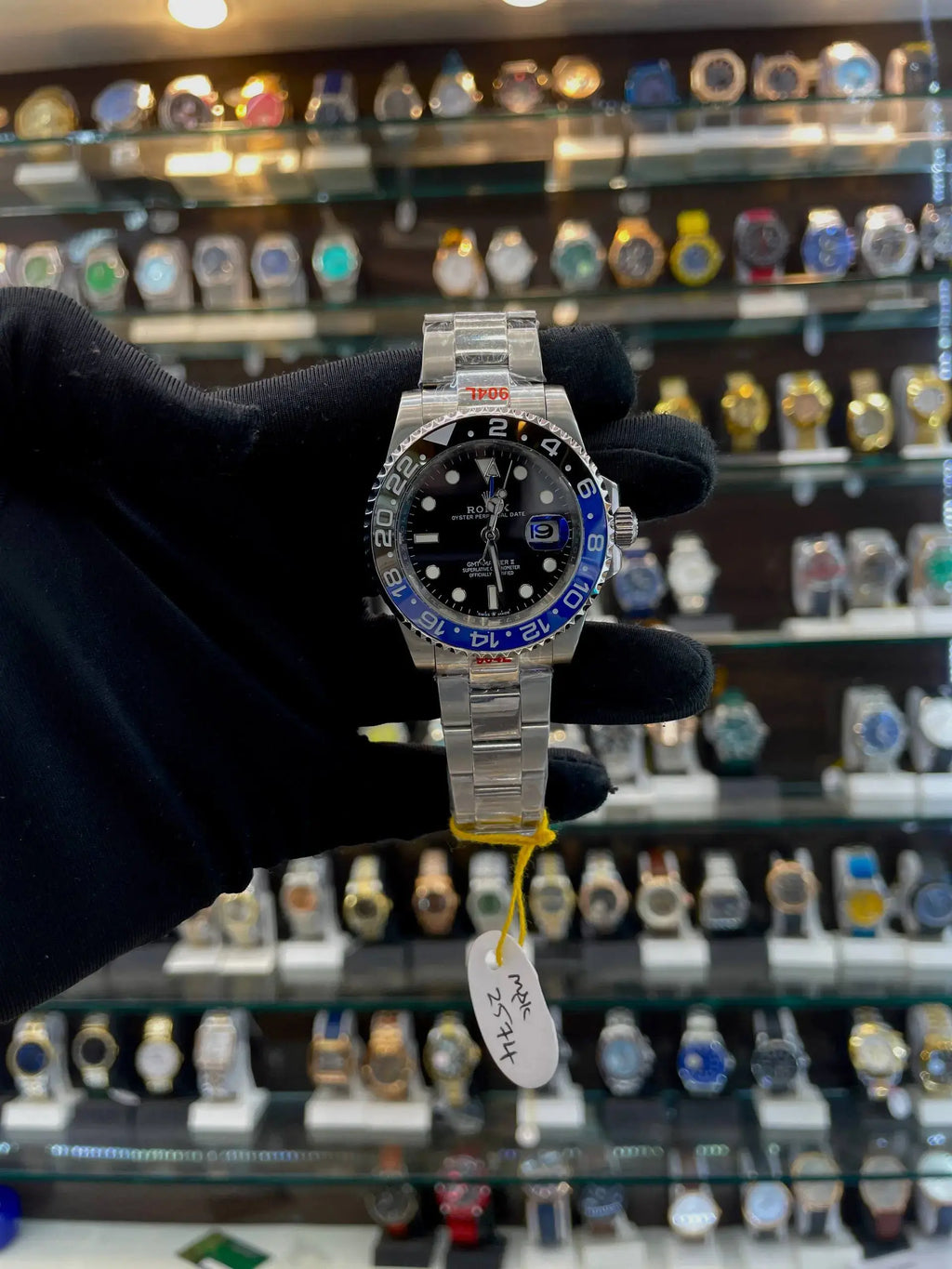 Rolex gmt-master 2 bat girl dial for mens in master piece