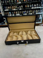 12pc cobra body briefcase (watch organiser)