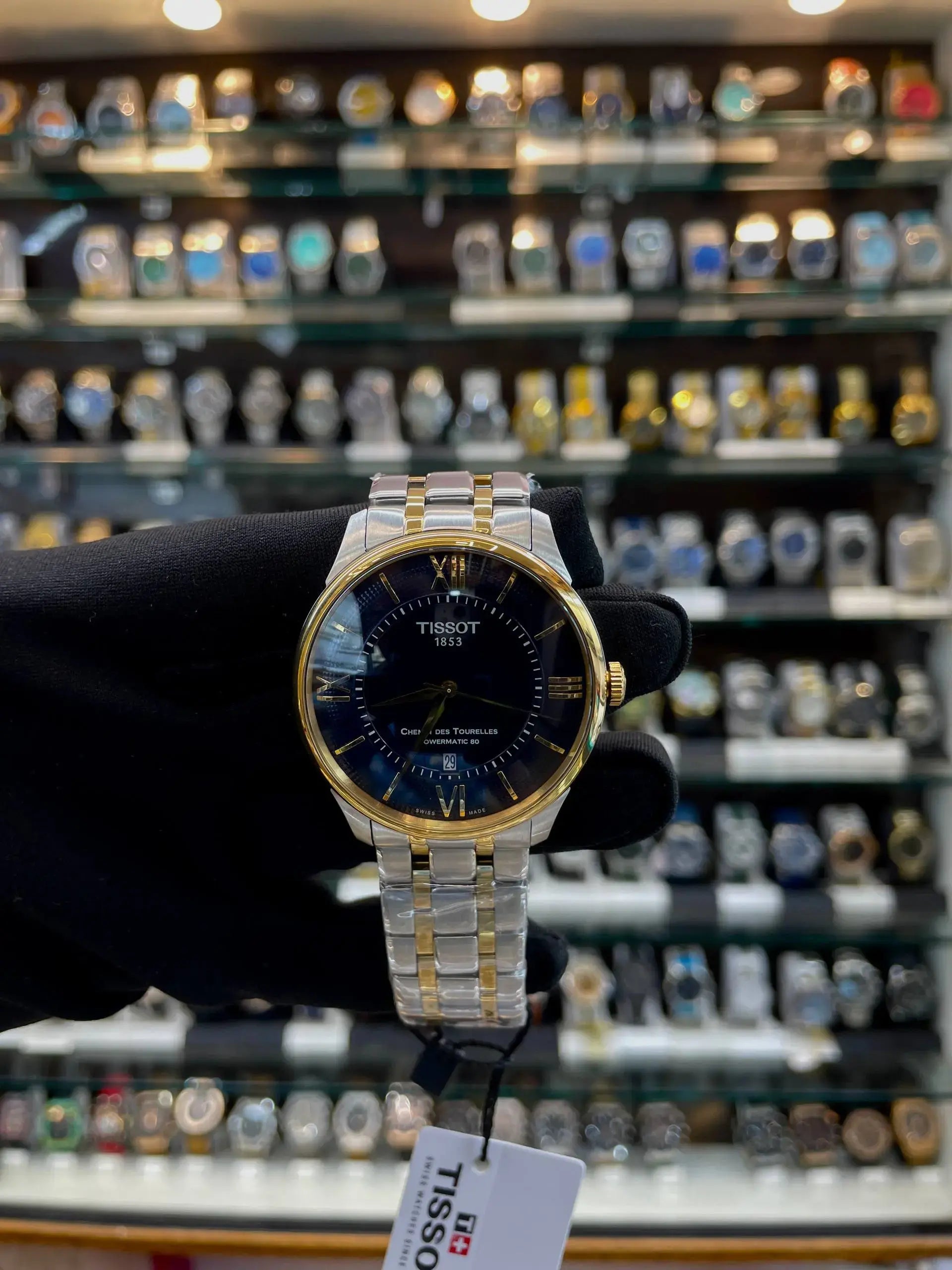 Tissot chemin des tourelles powermatic now in master piece chain