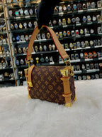 Louis vuitton (lv) side trunk mm monogram now in master piece