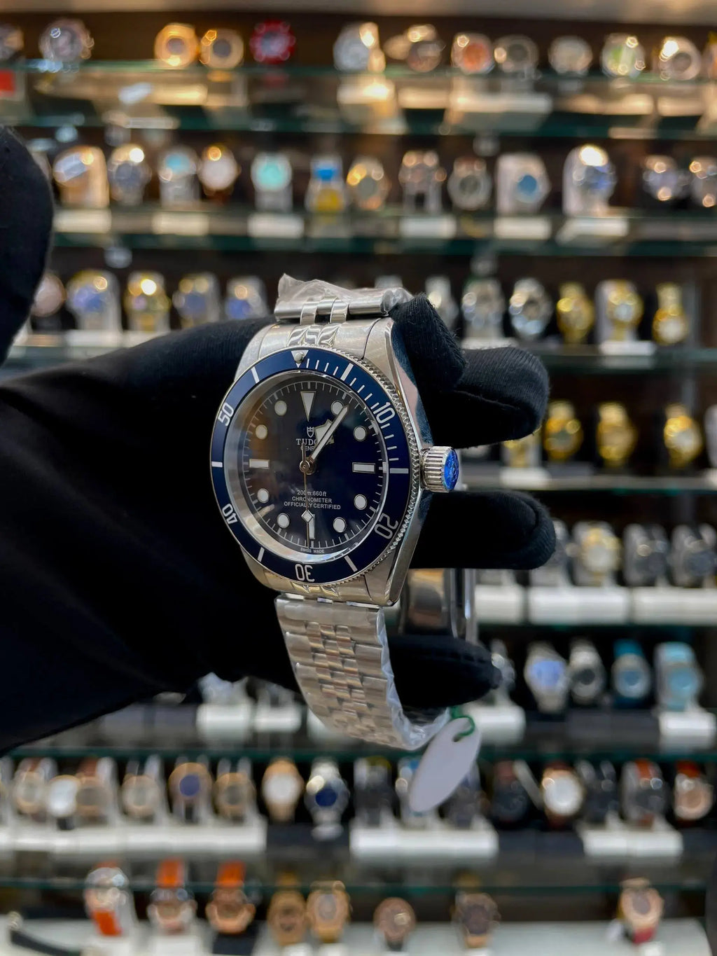 Tudor black bay jublie strap now in master piece