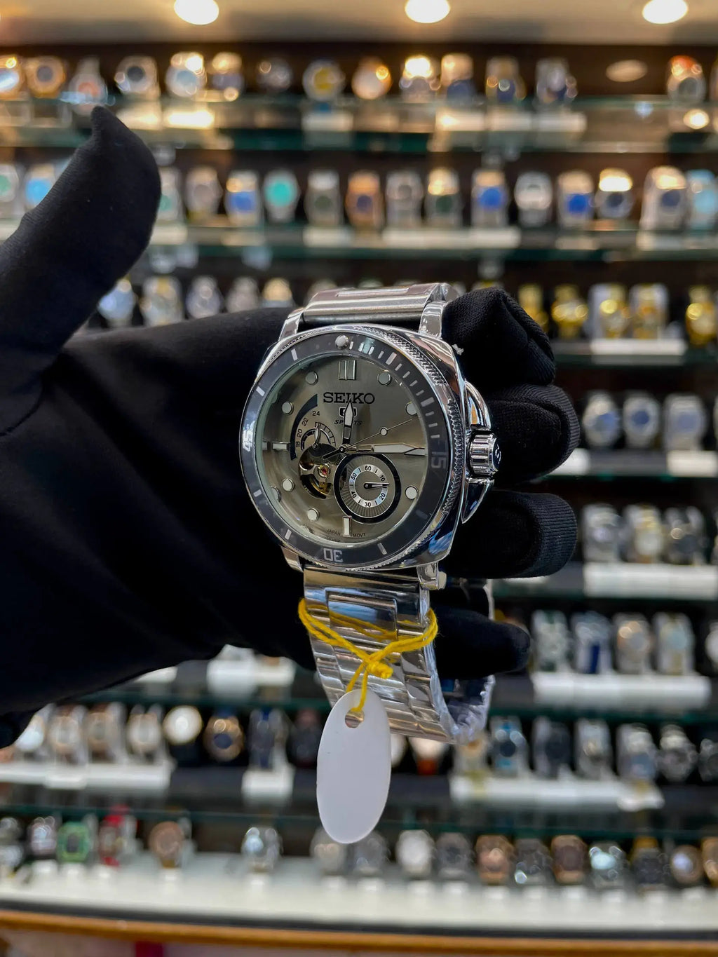 Seiko sports now in automatic machine for mens