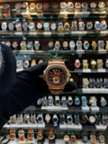 Patek phillipe nautilus chronograph in master piece brown