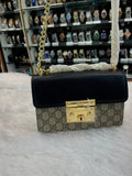 Gucci padlock gg supreme shoulder bag -beige for girls master piece