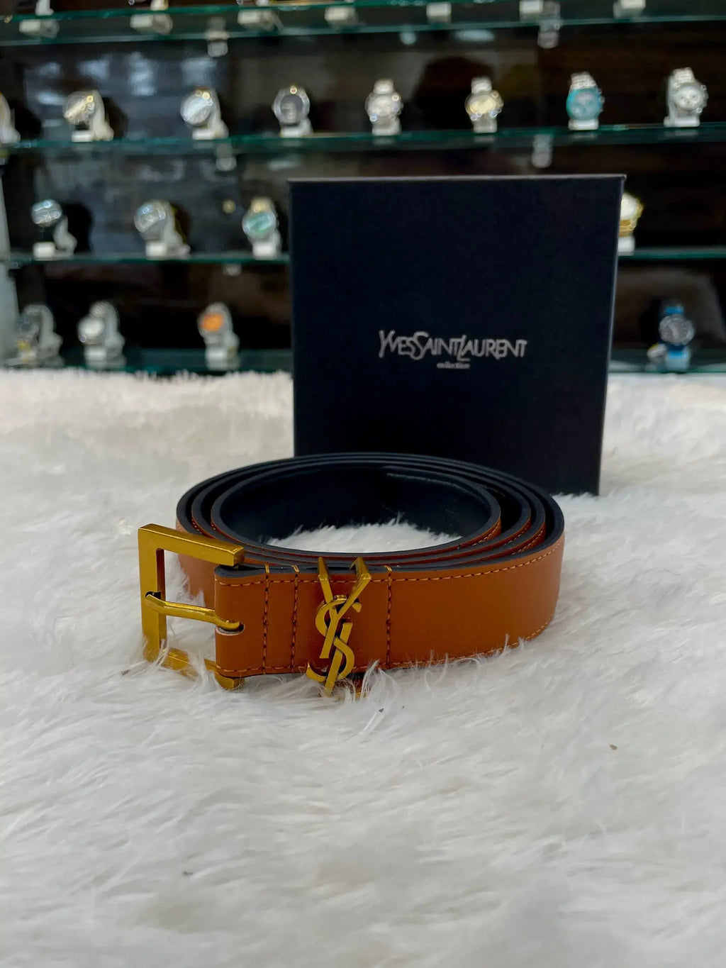 YSL Saint  Laurent ysl girls belt
