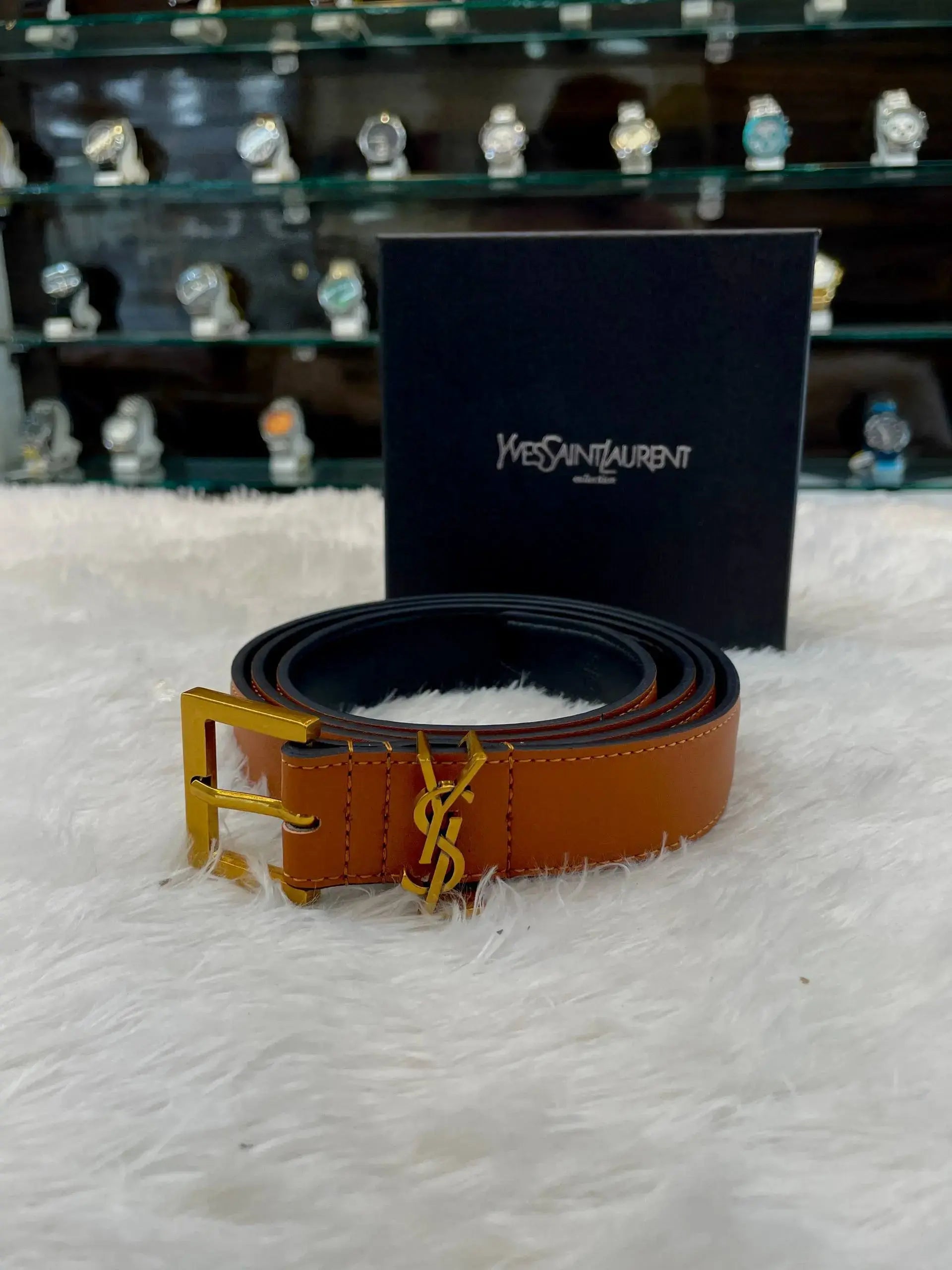 YSL Saint  Laurent ysl girls belt