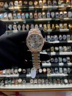 Rolex date just for girls in Roman numeric 36mm
