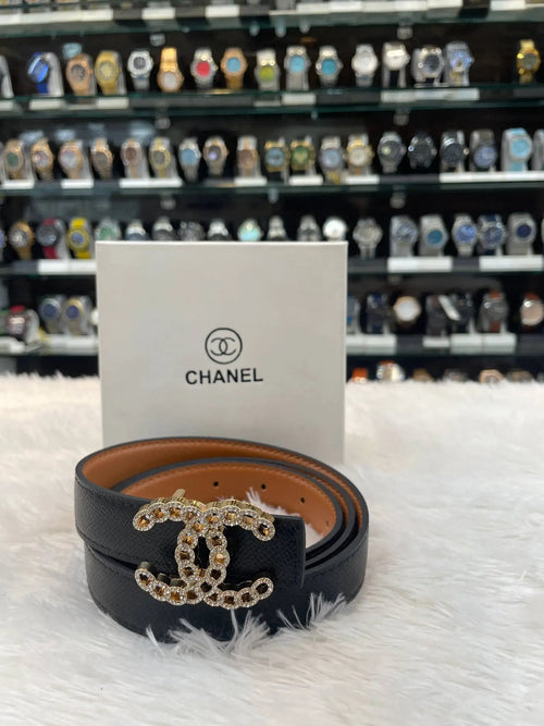 Chanel dual side girls belt