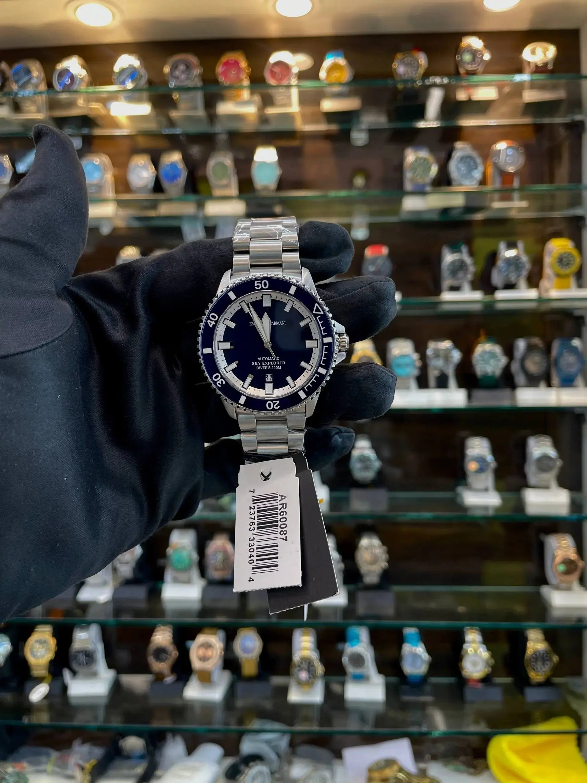 Emporio Armani sea explorer in master piece