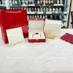Cartier red og box full kit