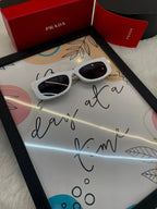 Prada girls rectangular glasses under budget