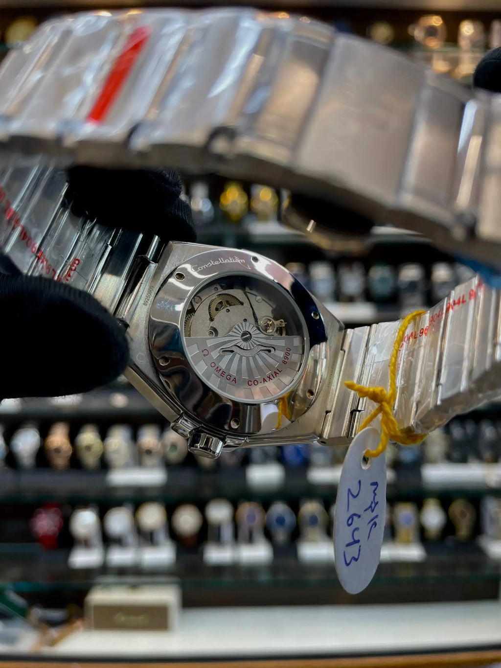 Omega constellation now in master piece for mens