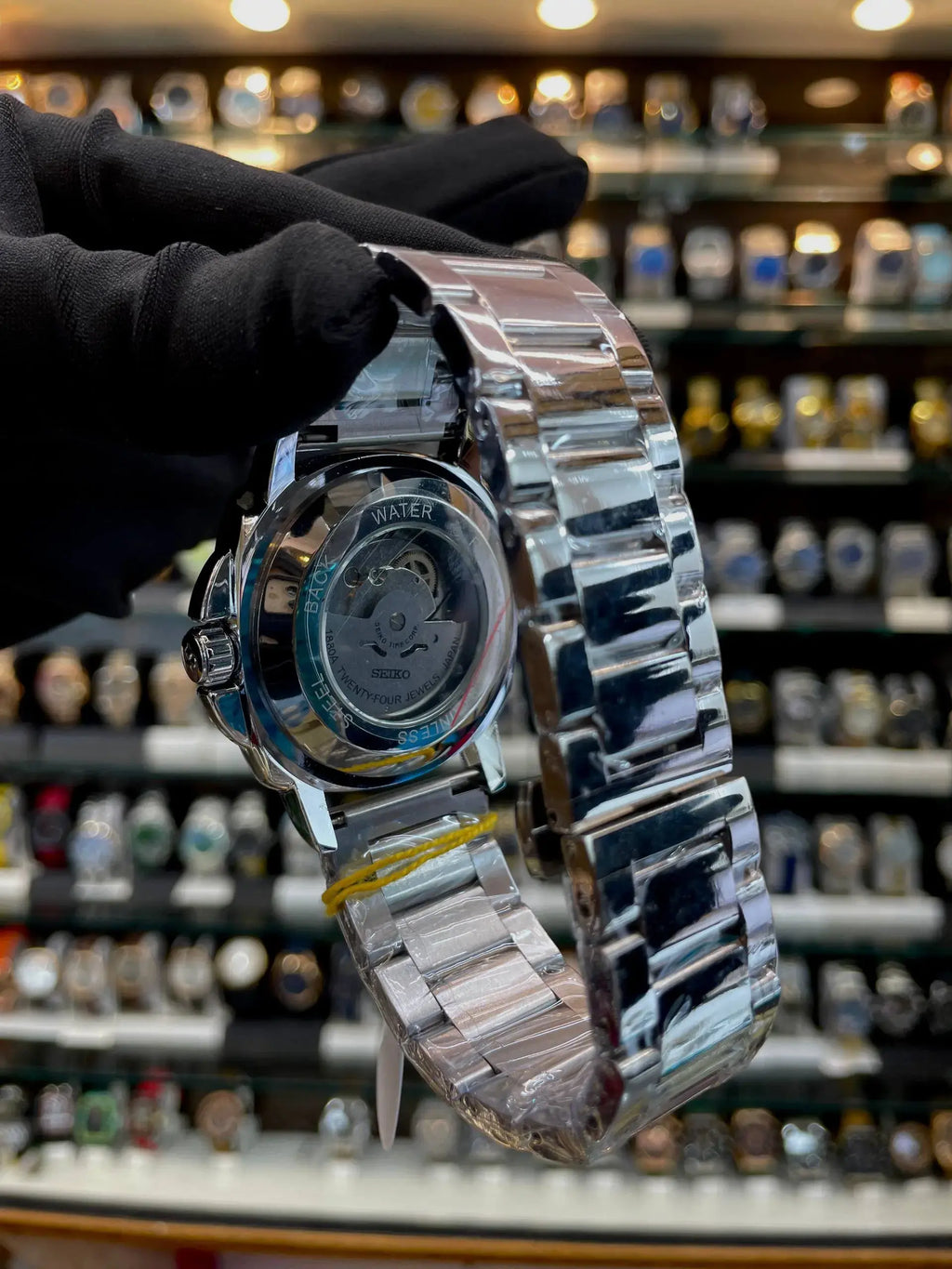 Seiko sports now in automatic machine for mens