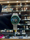 Omega seamaster world time in master piece chain