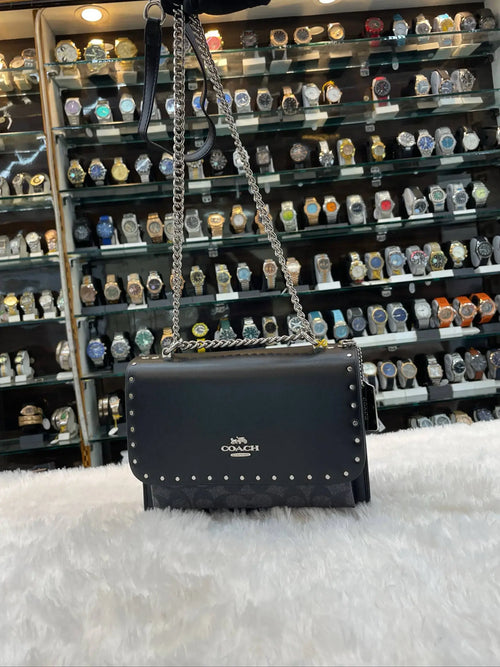Coach klare crossbody bag walnut black master piece