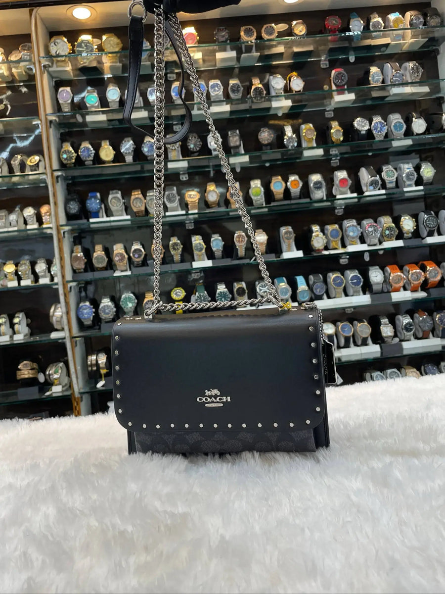 Coach klare crossbody bag walnut black master piece